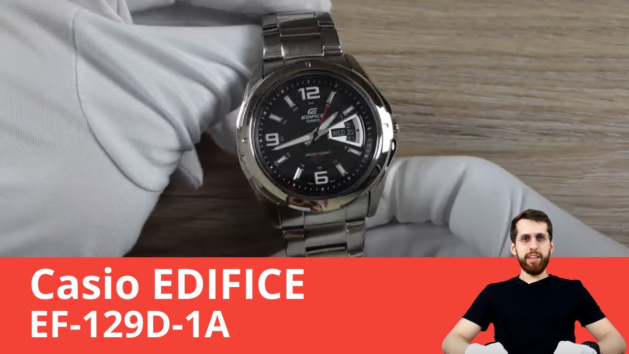 Частер: Обзор часов Casio Edifice EF-129D-1A