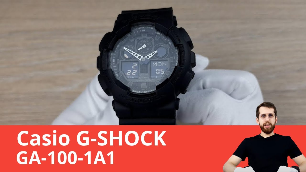 Частер: Обзор часов Casio G-SHOCK GA-100-1A1