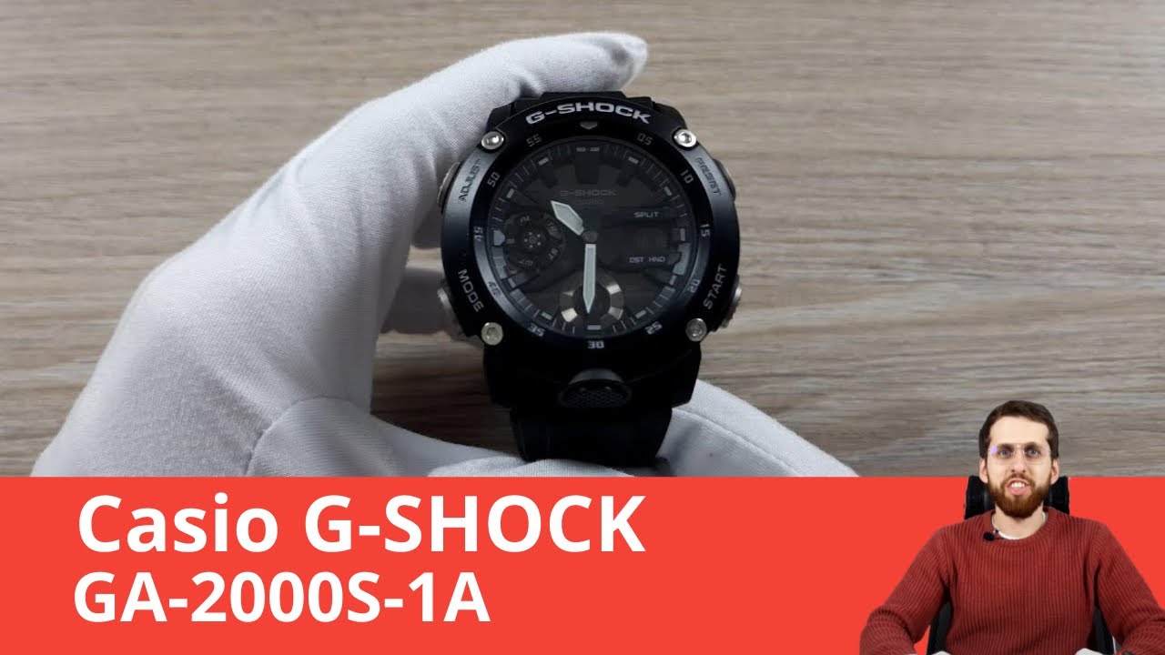 Частер: Обзор часов Casio G-SHOCK GA-2000S-1A