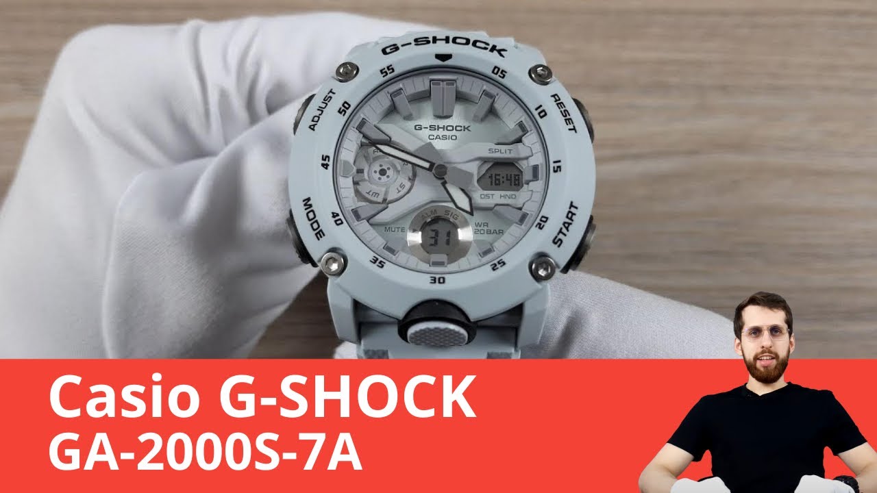 Частер: Обзор часов Casio G-SHOCK GA-2000S-7A
