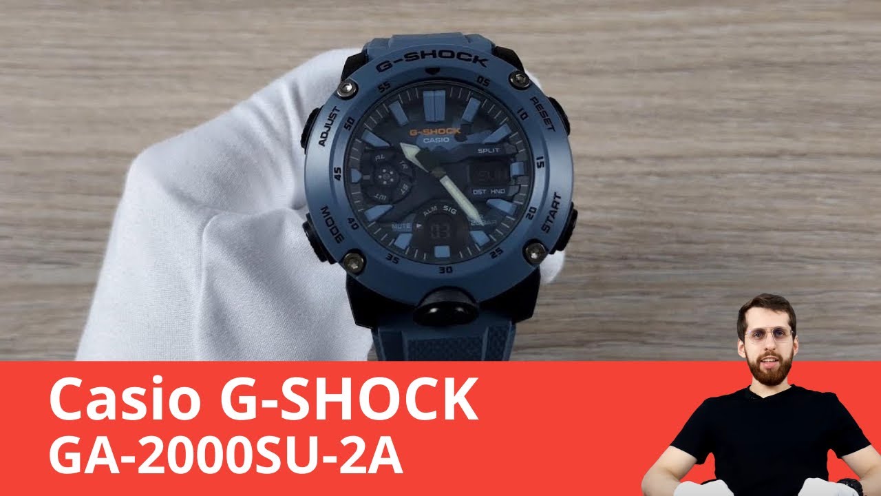 Частер: Обзор часов Casio G-SHOCK GA-2000SU-2A