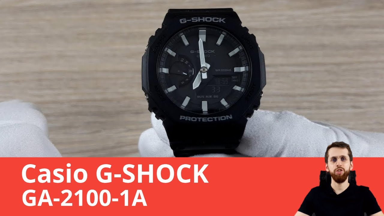 Частер: Обзор часов Casio G-SHOCK GA-2100-1A