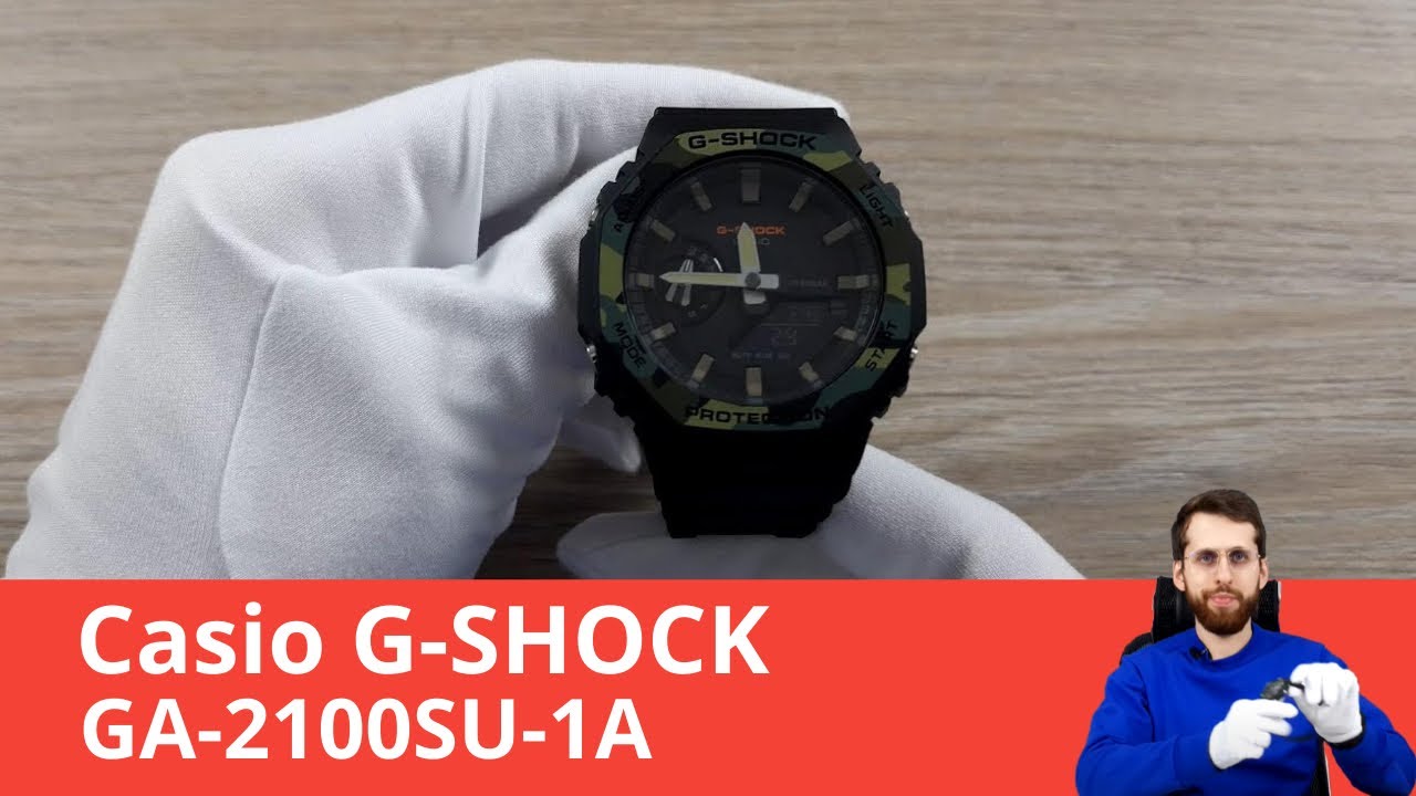 Частер: Обзор часов Casio G-SHOCK GA-2100SU-1A