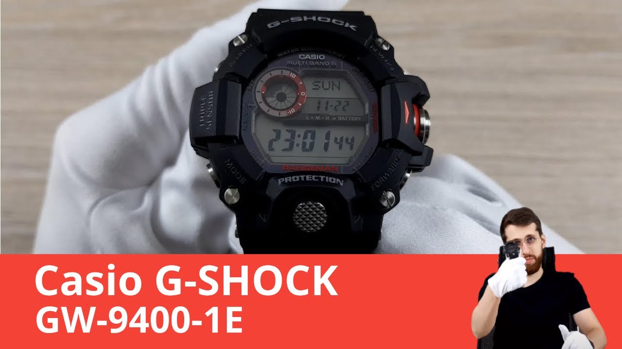 Частер: Обзор часов Casio G-SHOCK GW-9400-1E