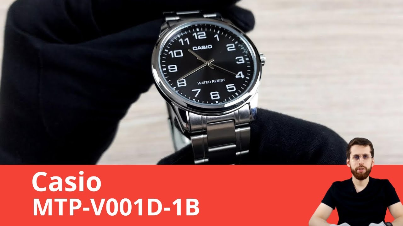 Частер: Обзор часов Casio MTP-V001D-1B