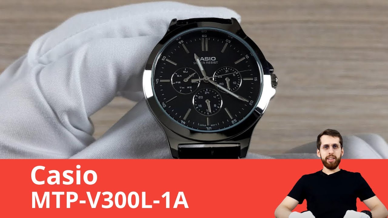 Частер: Обзор и настройка часов Casio MTP-V300L-1A