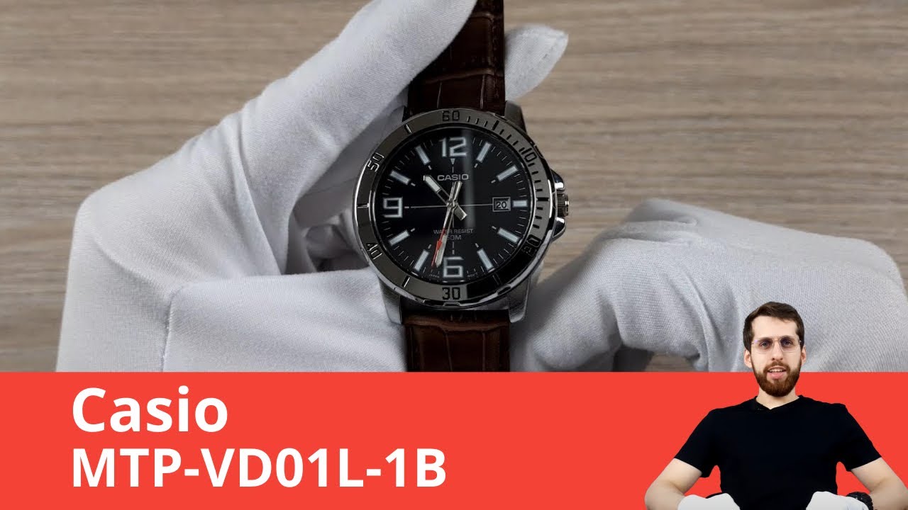 Частер: Обзор и настройка часов Casio MTP-VD01L-1B