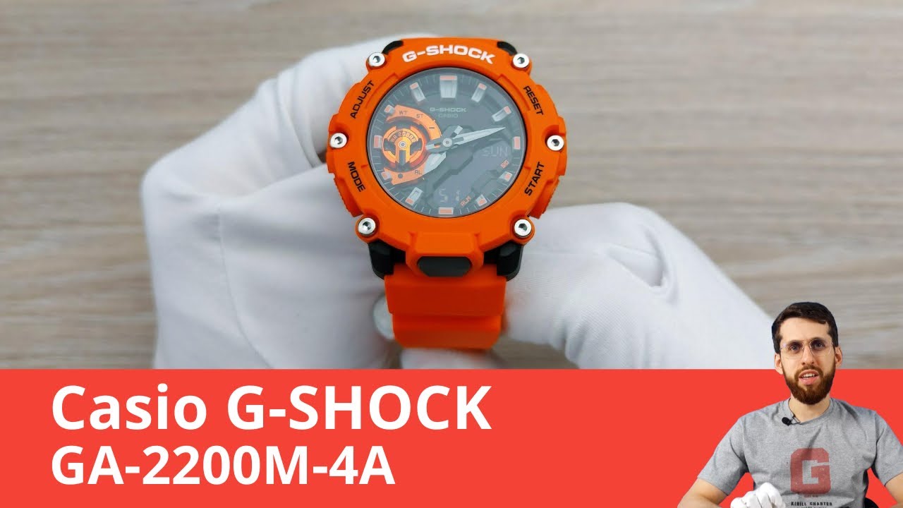 Частер: Оранжевая новинка G-SHOCK / Casio GA-2200M-4A