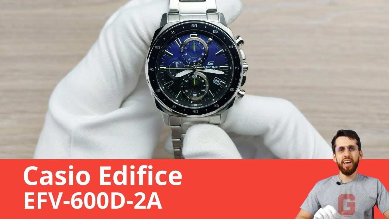 Частер: Отличный хронограф до 10000 рублей / Casio Edifice EFV-600D-2A