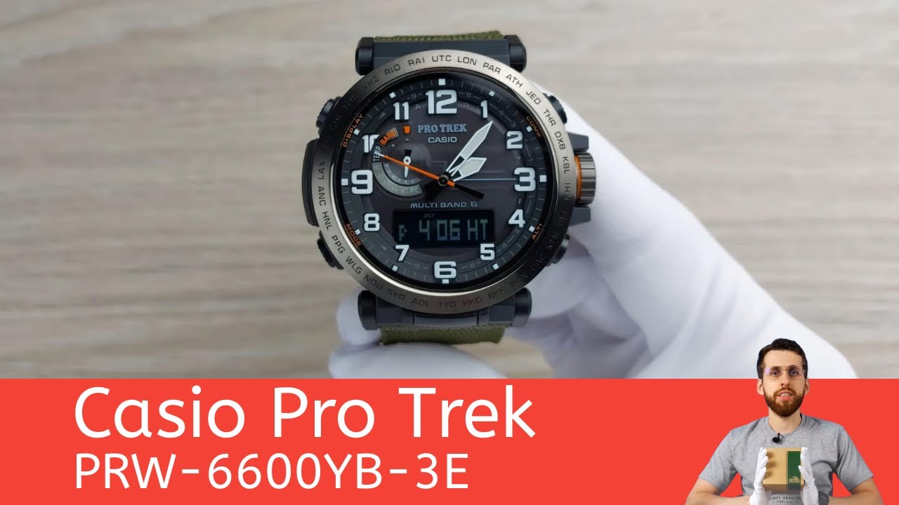 Частер: Отличный лёгкий Pro Trek / Casio PRW-6600YB-3E