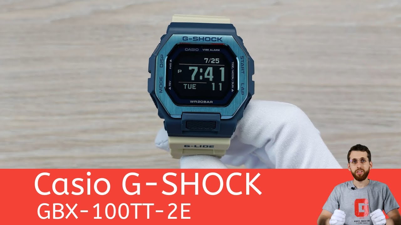 Частер: Пляжные G-SHOCK / Casio GBX-100TT-2E