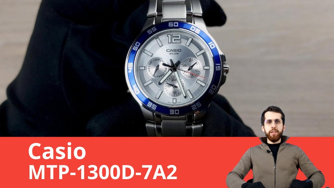 Частер: Самые первые MTP-13... / Casio MTP-1300D-7A2 - Обзор и Настройка