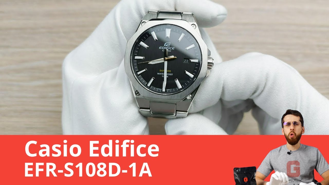 Частер: Самые Тонкие EDIFICE / Casio EFR-S108D-1A