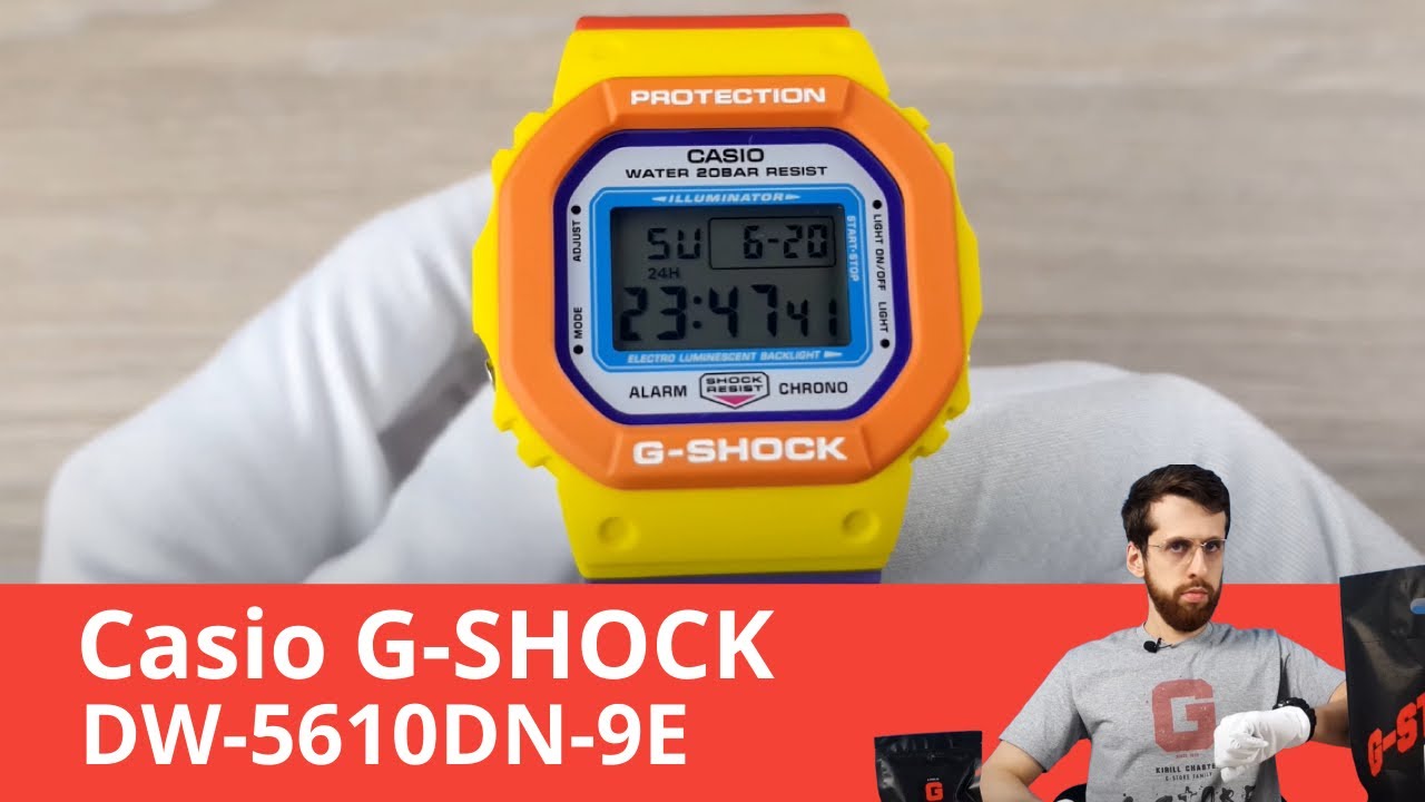 Частер: Самые Яркие G-SHOCK / Casio DW-5610DN-9E