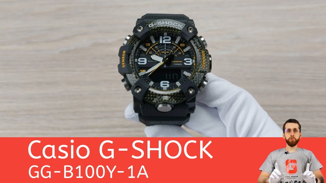 Частер: Самый функциональный Mudmaster / Casio G-SHOCK GG-B100Y-1A