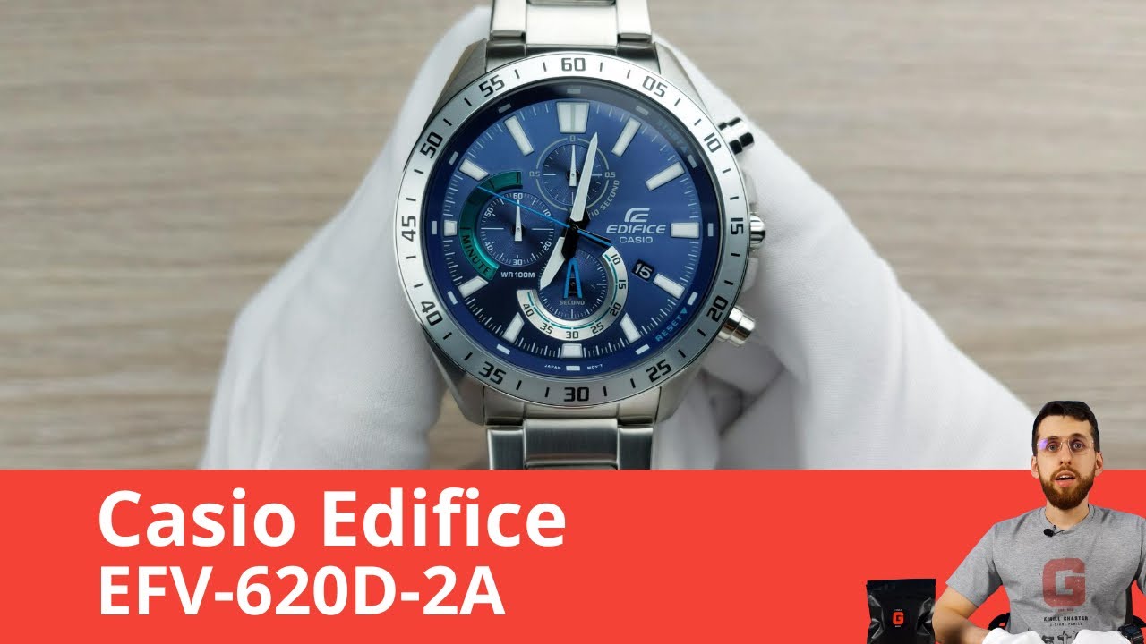 Частер: Самый Крупный Edifice / Casio EFV-620D-2A