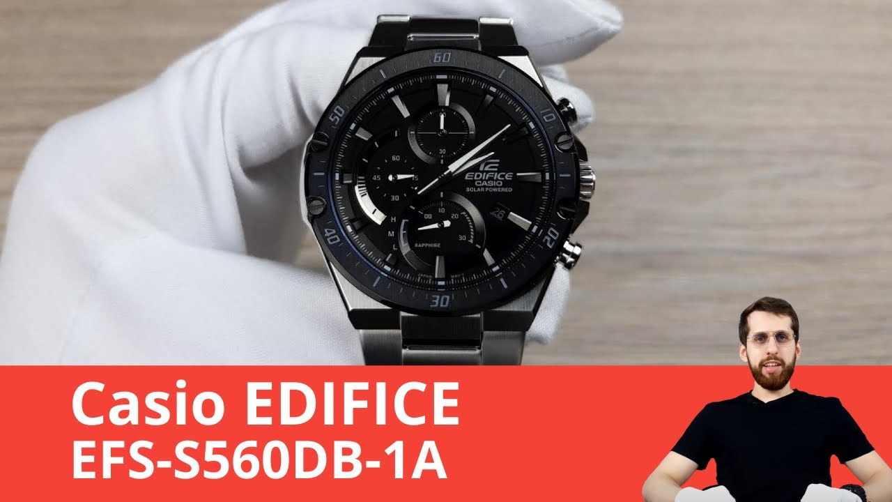 Частер: Сапфир + Солнечная батарея / Casio EFS-S560DB-1A