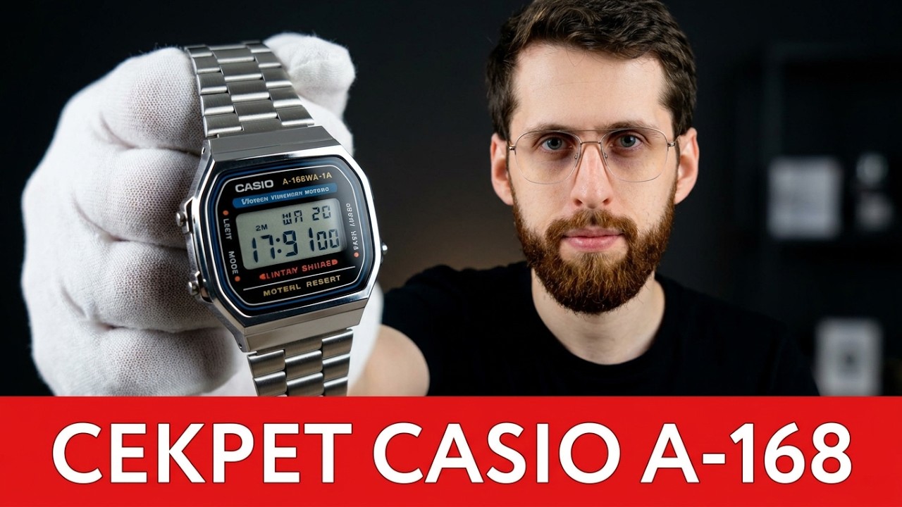 Частер: СЕКРЕТ CASIO A-168 / Casio A-168WA-1A