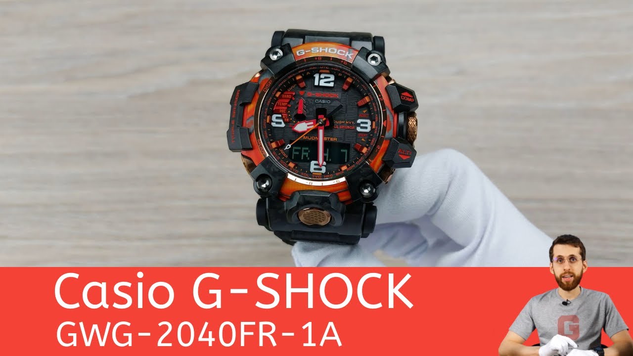 Частер: Солнечные вспышки / Casio G-SHOCK GWG-2040FR-1A