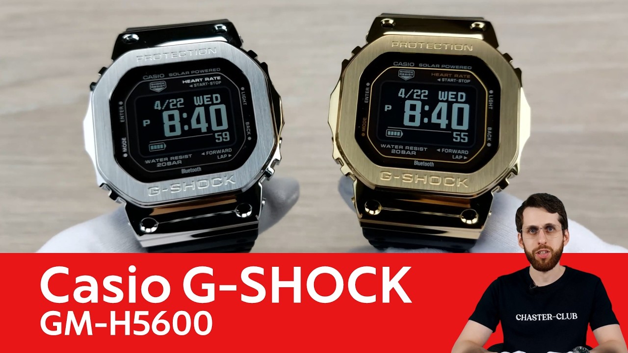 Частер: Сталь и спорт в G-SHOCK / Casio GM-H5600