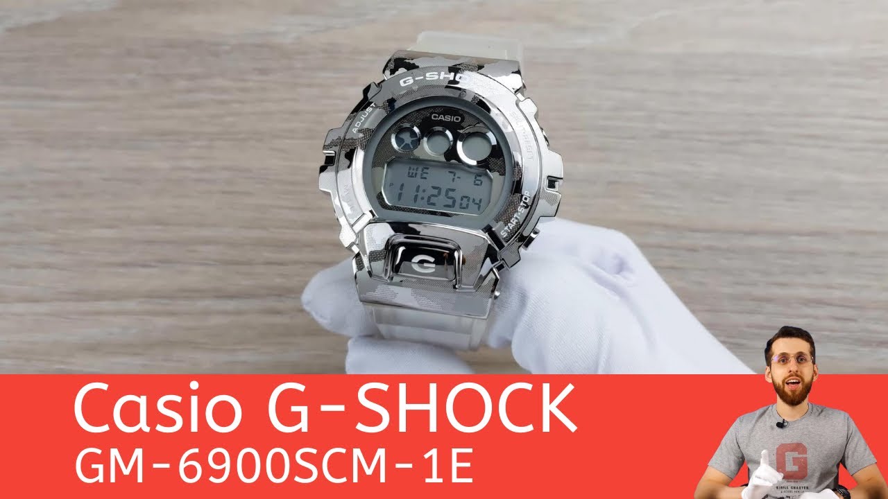 Частер: Стальной камуфляж / Casio G-SHOCK GM-6900SCM-1E