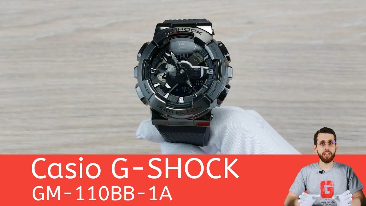Частер: Стелс и Сталь / Casio G-SHOCK GM-110BB-1A