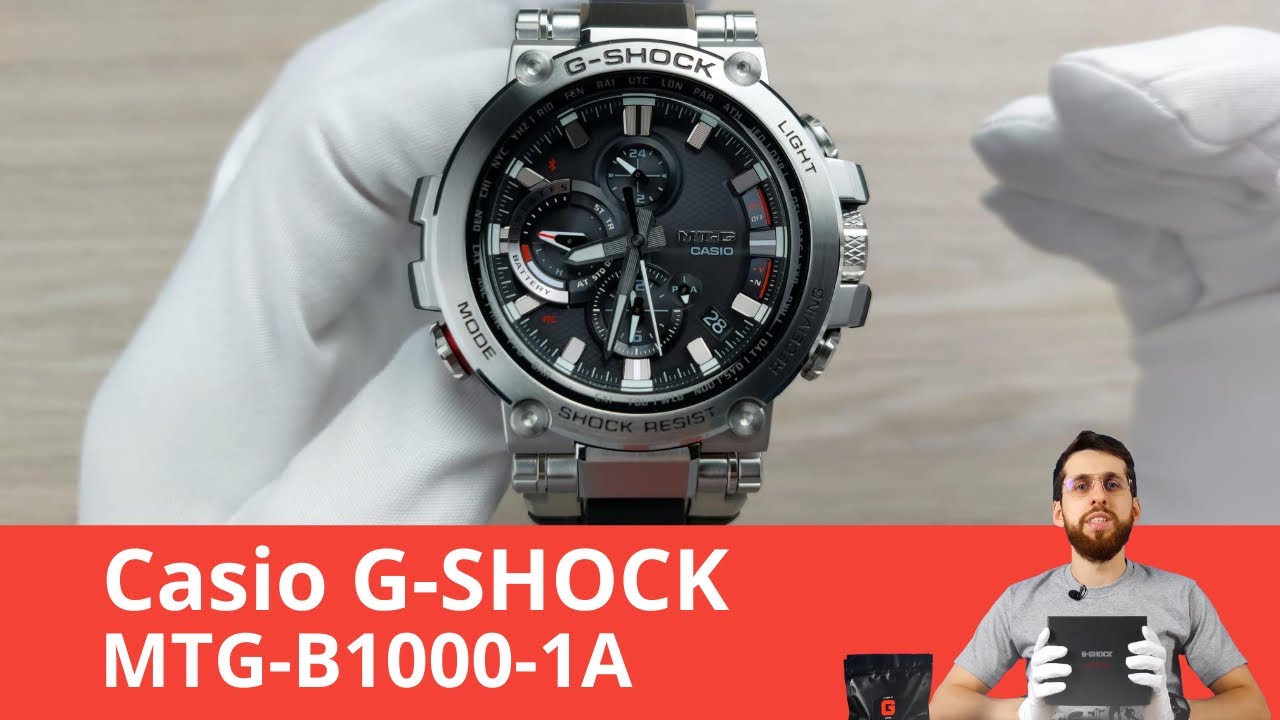 Частер: Стильный и Премиальный G-SHOCK / Casio MTG-B1000-1A