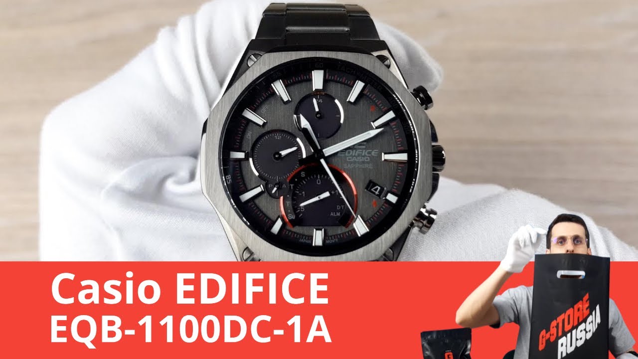 Частер: Технологичный костюмник с Bluetooth / Casio Edifice EQB-1100DC-1A