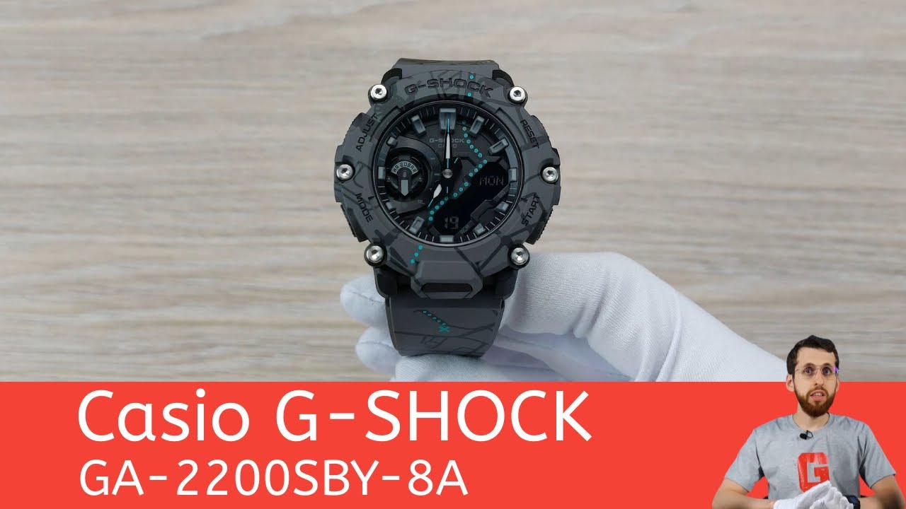 Частер: Токийские улицы / Casio G-SHOCK GA-2200SBY-8A