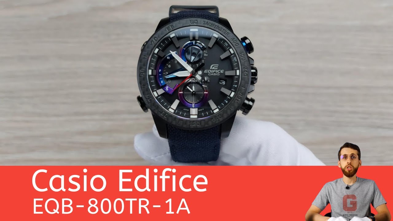 Частер: Цветастая лимитка Edifice / Casio EQB-800TR-1A