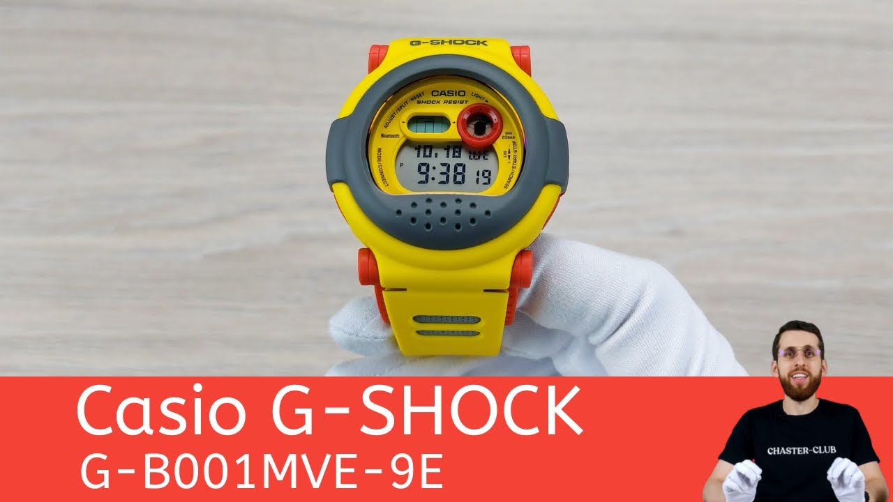 Частер: Цветастый убийца / Casio G-SHOCK G-B001MVE-9E