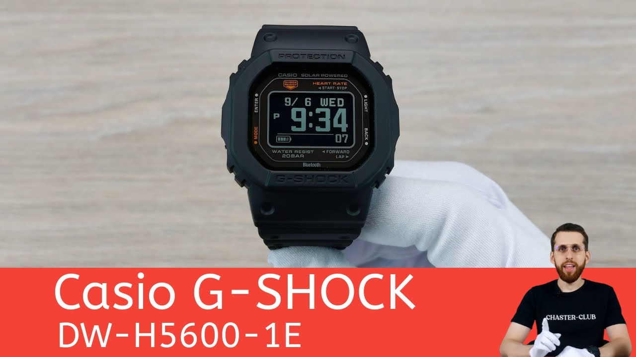 Частер: Умный прямоугольник / Casio G-SHOCK DW-H5600-1E