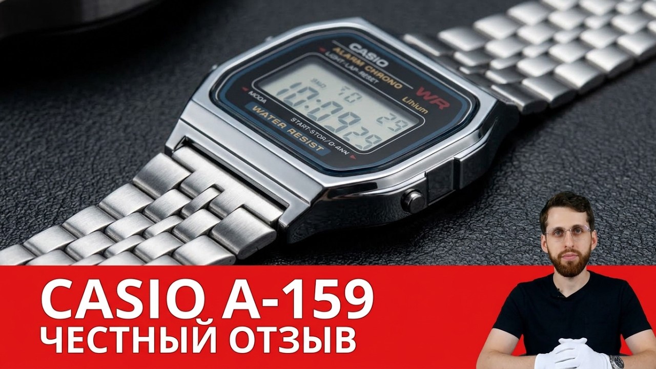 Частер: Винтажные Casio A-159W / Обзор, настройка и честный отзыв