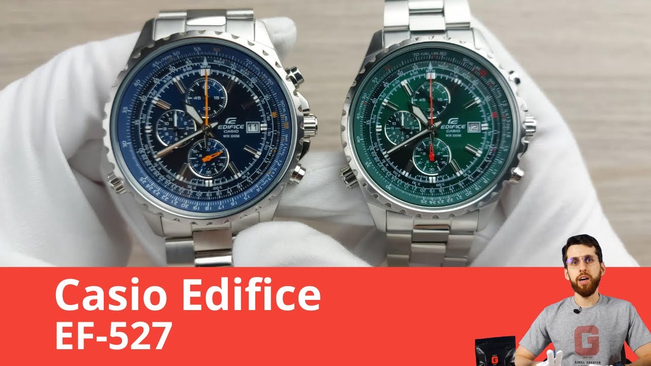 Частер: Возрождение Логарифмических Edifice / Casio EF-527D-2A и EF-527D-3A