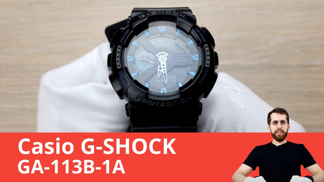Частер: Юбилейная модель G-SHOCK / Casio GA-113B-1A