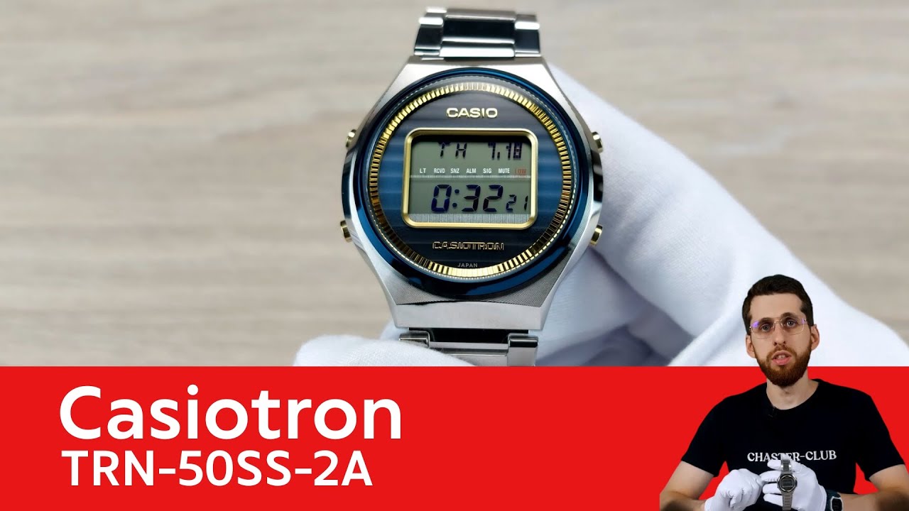 Частер: Юбилейные Casiotron / Casio TRN-50SS-2A
