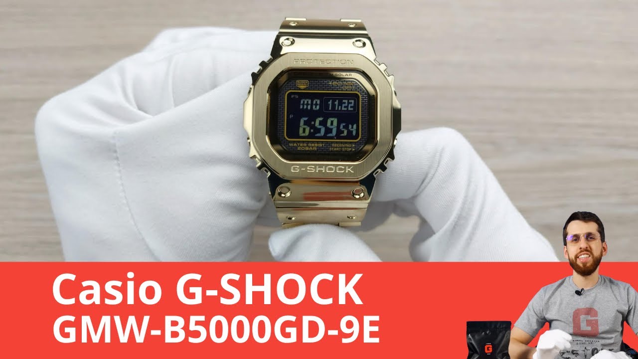 Частер: Золотой G-SHOCK / Casio GMW-B5000GD-9E