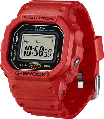 Casio G-SHOCK DWN-5600-4E — красная