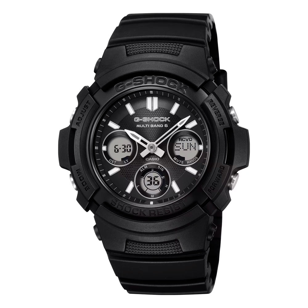 G-SHOCK 2026: AWG-M100FP-1A1 и GW-2320FP-1A1 в угольно-черном исполнении