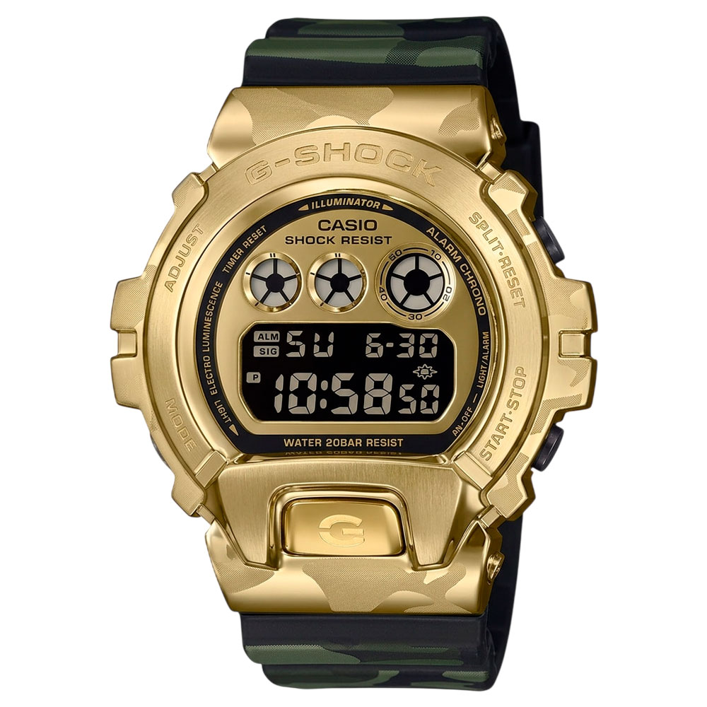 G-SHOCK CAMO AND GOLD 2026: камуфляж и золото