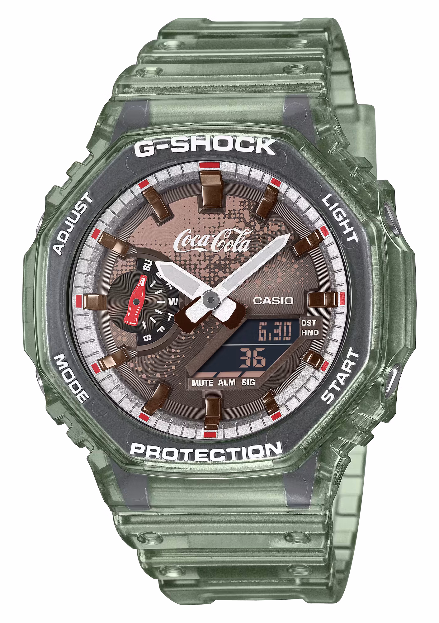 G-Shock × Coca-Cola на канале Chaster: лимитки GA-2100CC-3A и DW-5600COCA19
