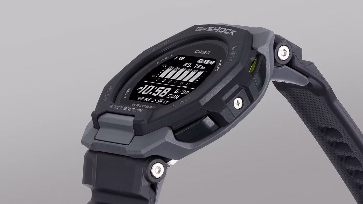 Кнопки и подвижные элементы крепления ремешка GBD-300-1