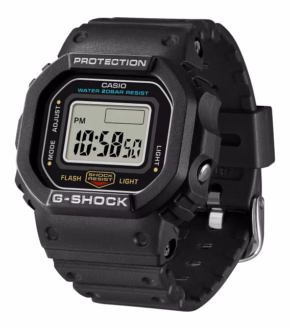 G-Shock nano DWN-5600-1 в чёрном корпусе