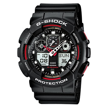 Как установить время на G-Shock GA-100