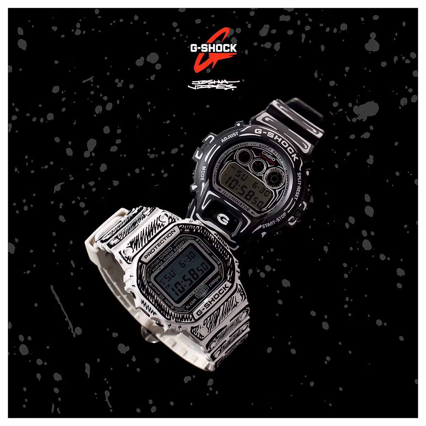 G-Shock и Joshua Vides: DW-5600JV-7 и DW-6900JV-1 раскупили по предзаказу за несколько часов