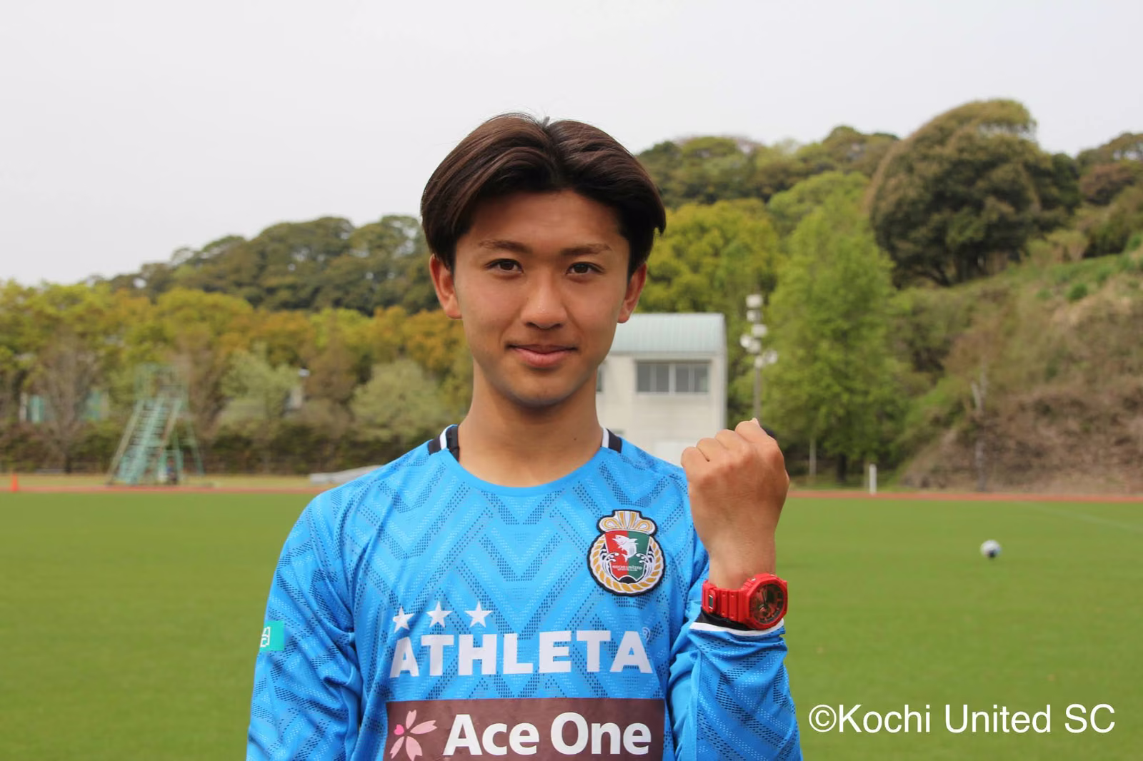 Игрок Kochi United SC с G-Shock на руке