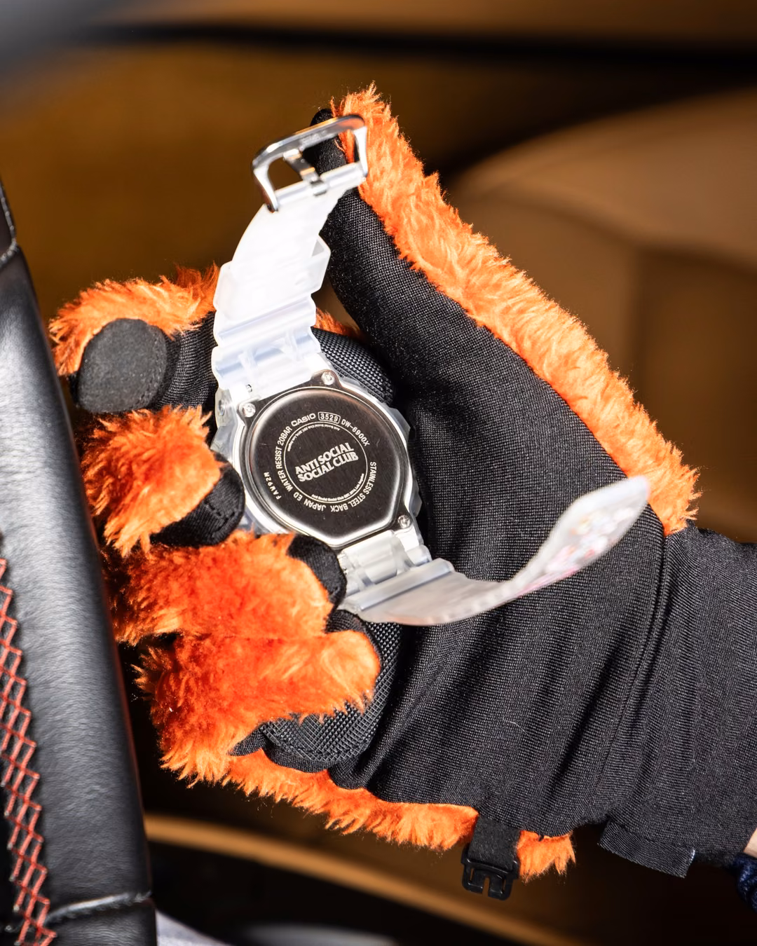 Задняя крышка G-Shock Anti Social Social Club с логотипом и модулем 3529