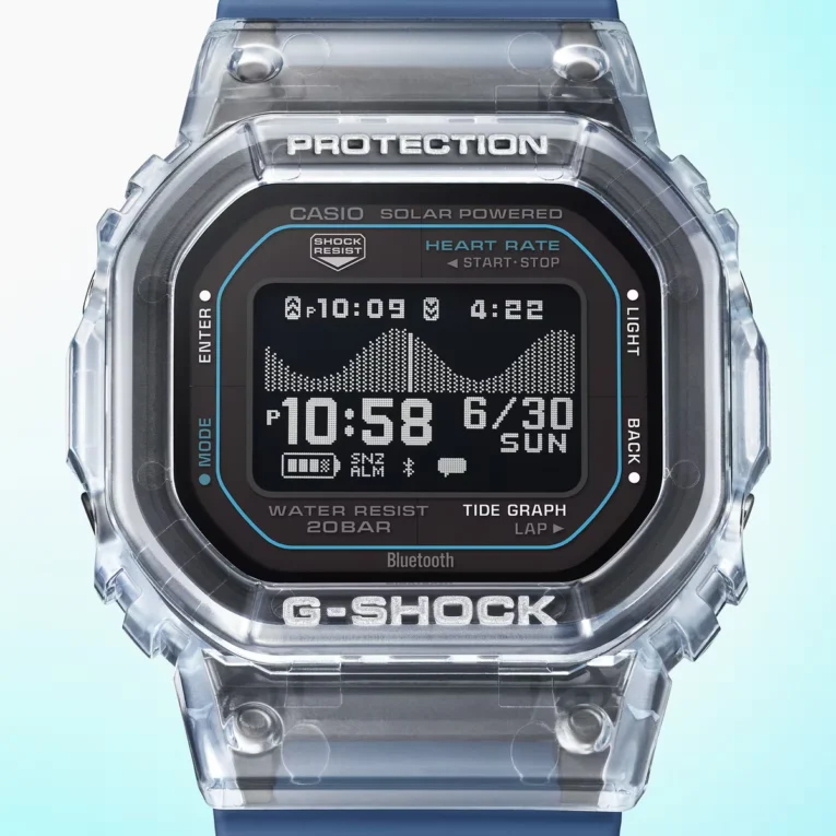 G-Shock G-LIDE GBX-H5600 Tide Graph