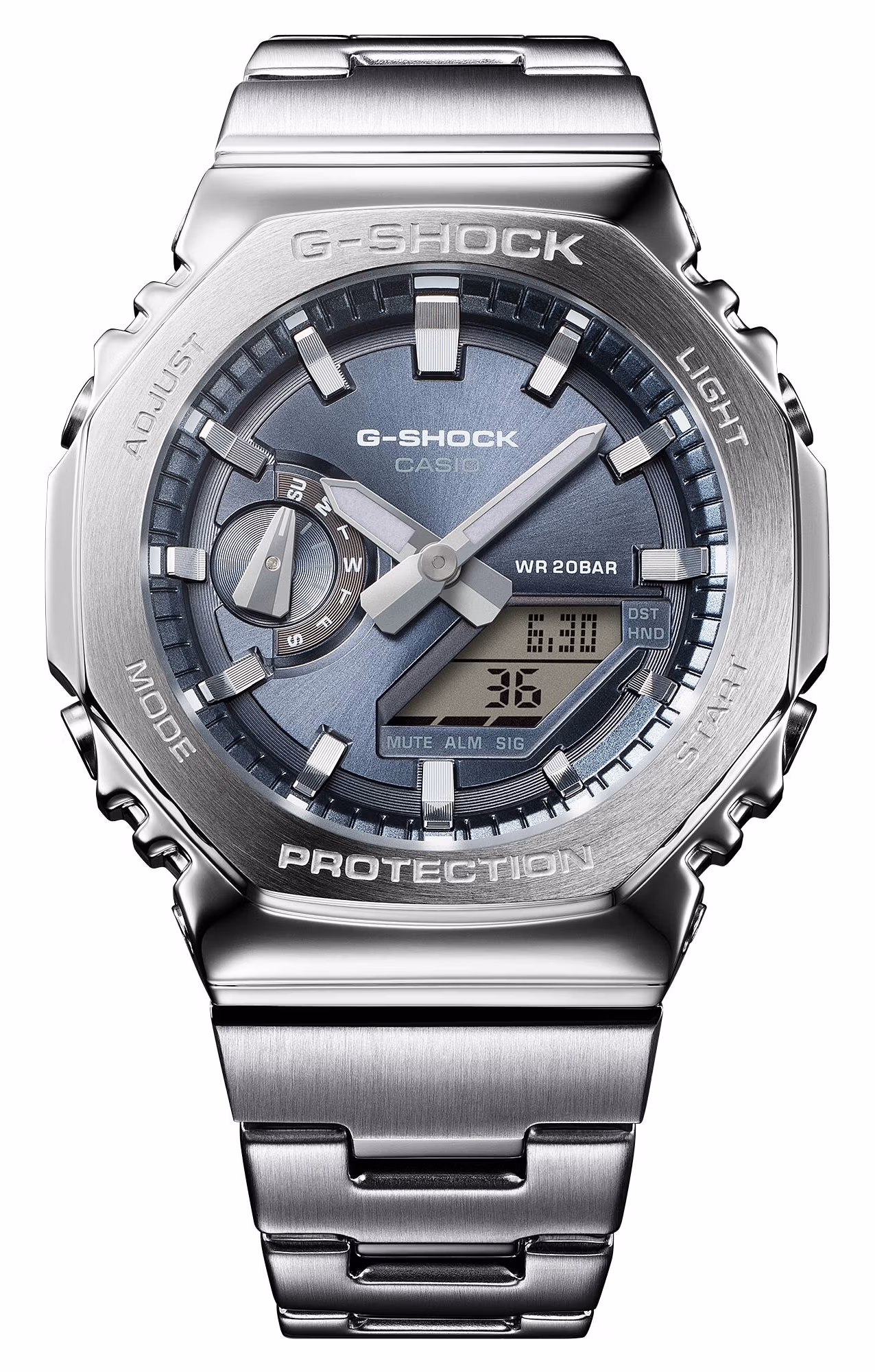 GM-2110D-8A со сланцево-серым циферблатом