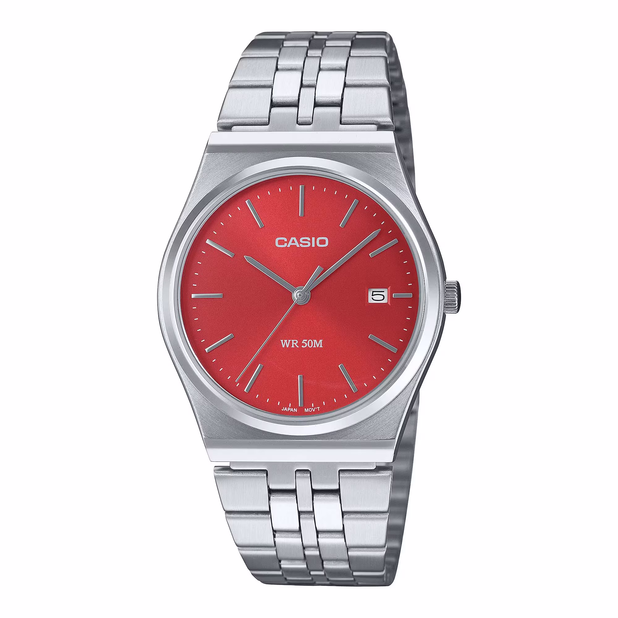 Casio MTP-B145D-4A2 — красный вариант январского выпуска